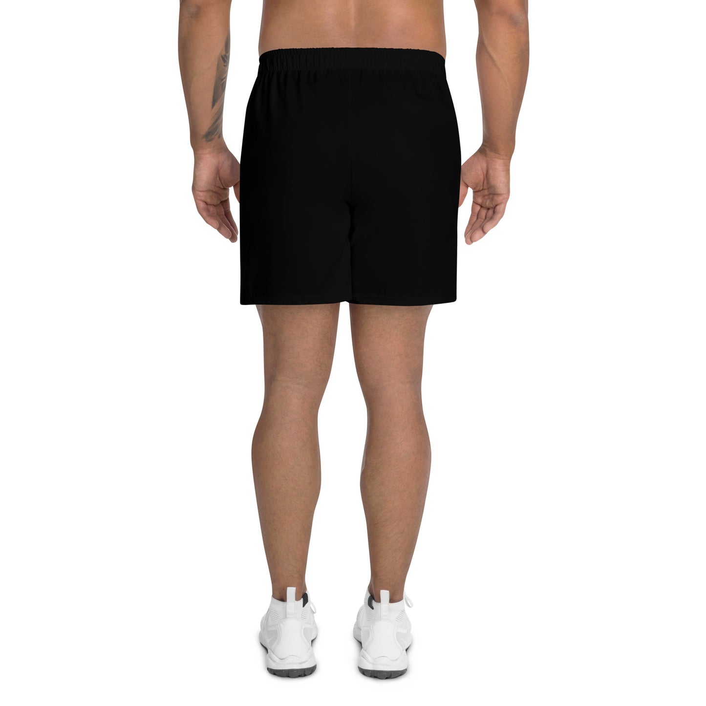 "Wear Your KRWN"  Men's Athletic Shorts (Black)