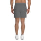 "Wear Your KRWN"  Men's Athletic Shorts (Grey)