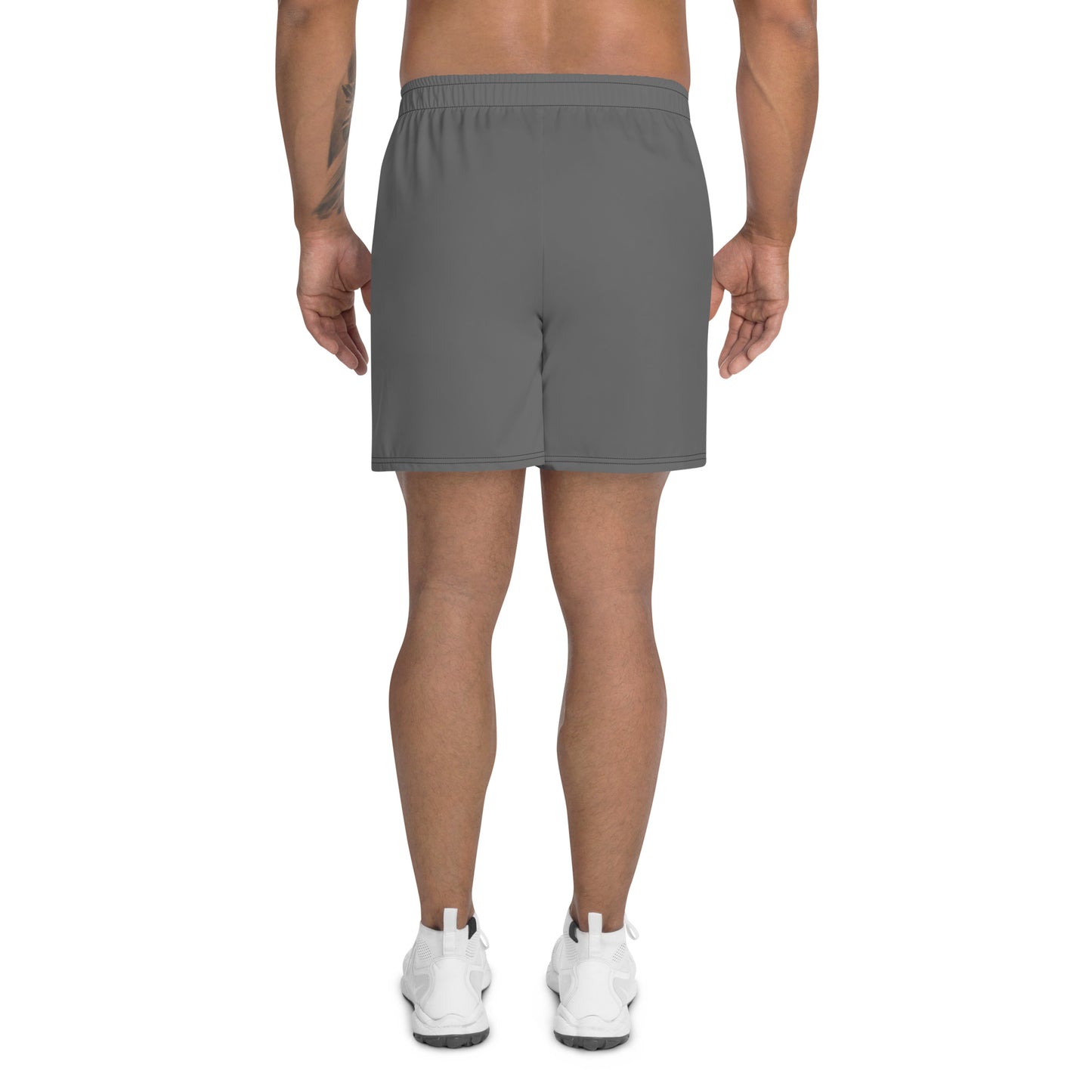 "Wear Your KRWN"  Men's Athletic Shorts (Grey)