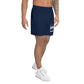 "Wear Your KRWN" Men's Athletic Shorts (Navy)