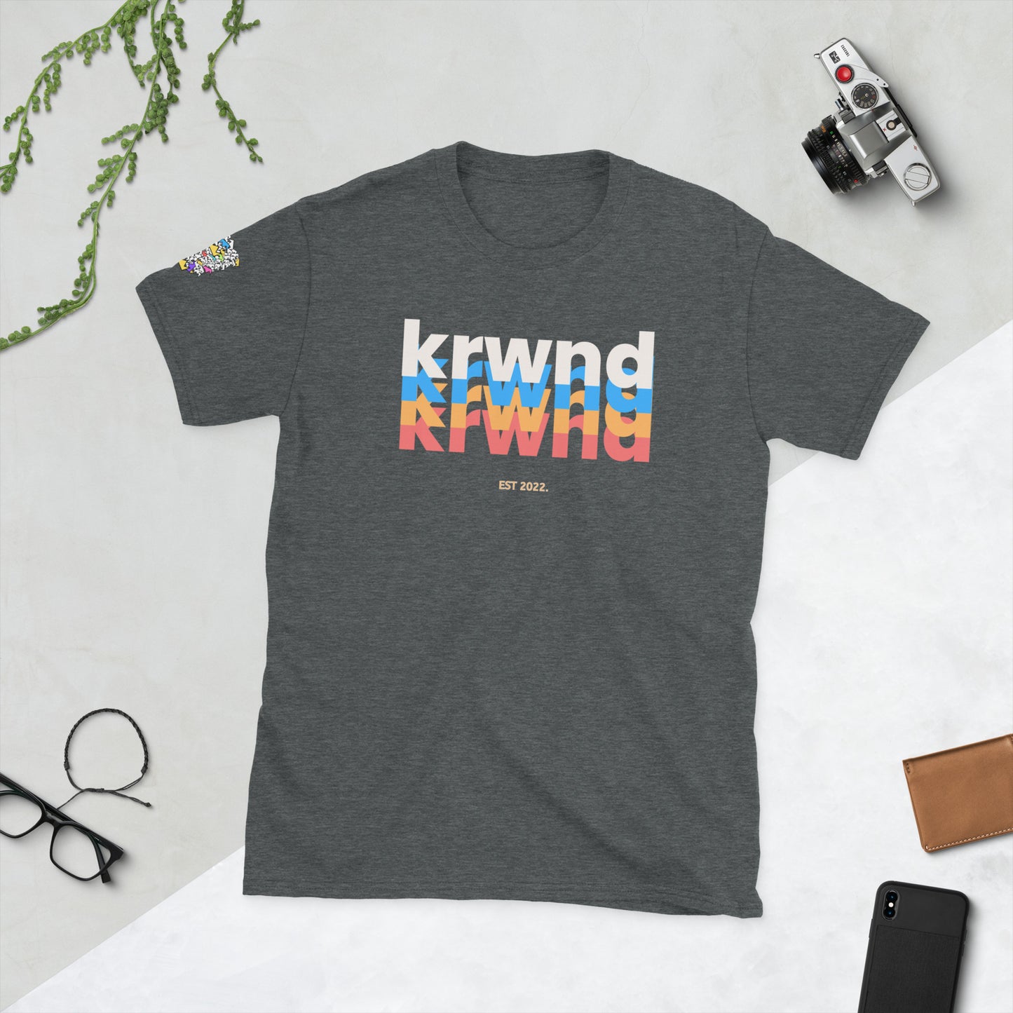 "Rainbow KRWND" Soft-Tee