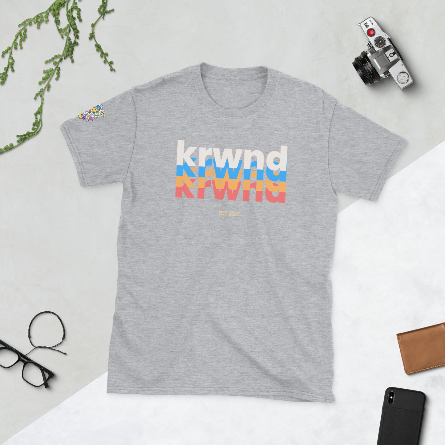 "Rainbow KRWND" Soft-Tee