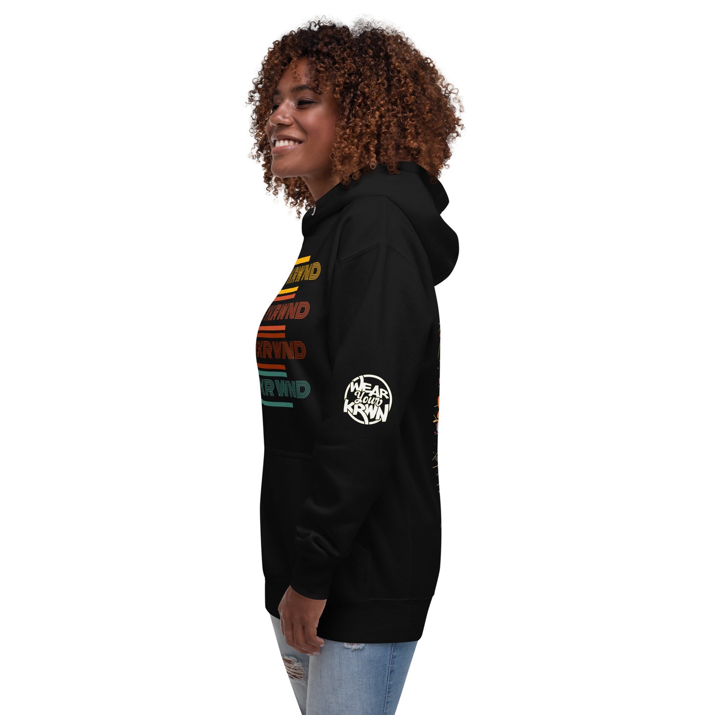 "Stay KRWND" Retro Women's Hoodie