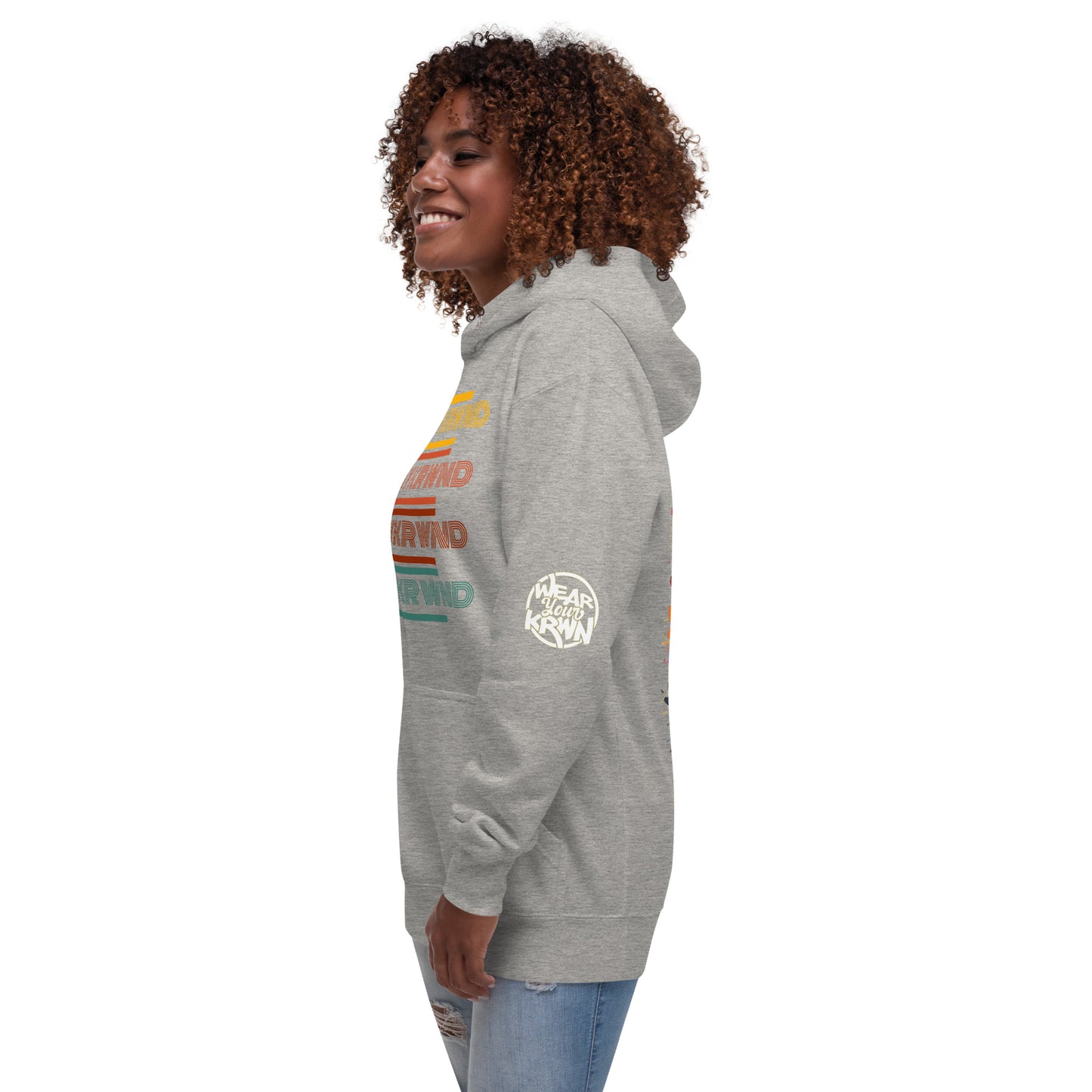 "Stay KRWND" Retro Women's Hoodie