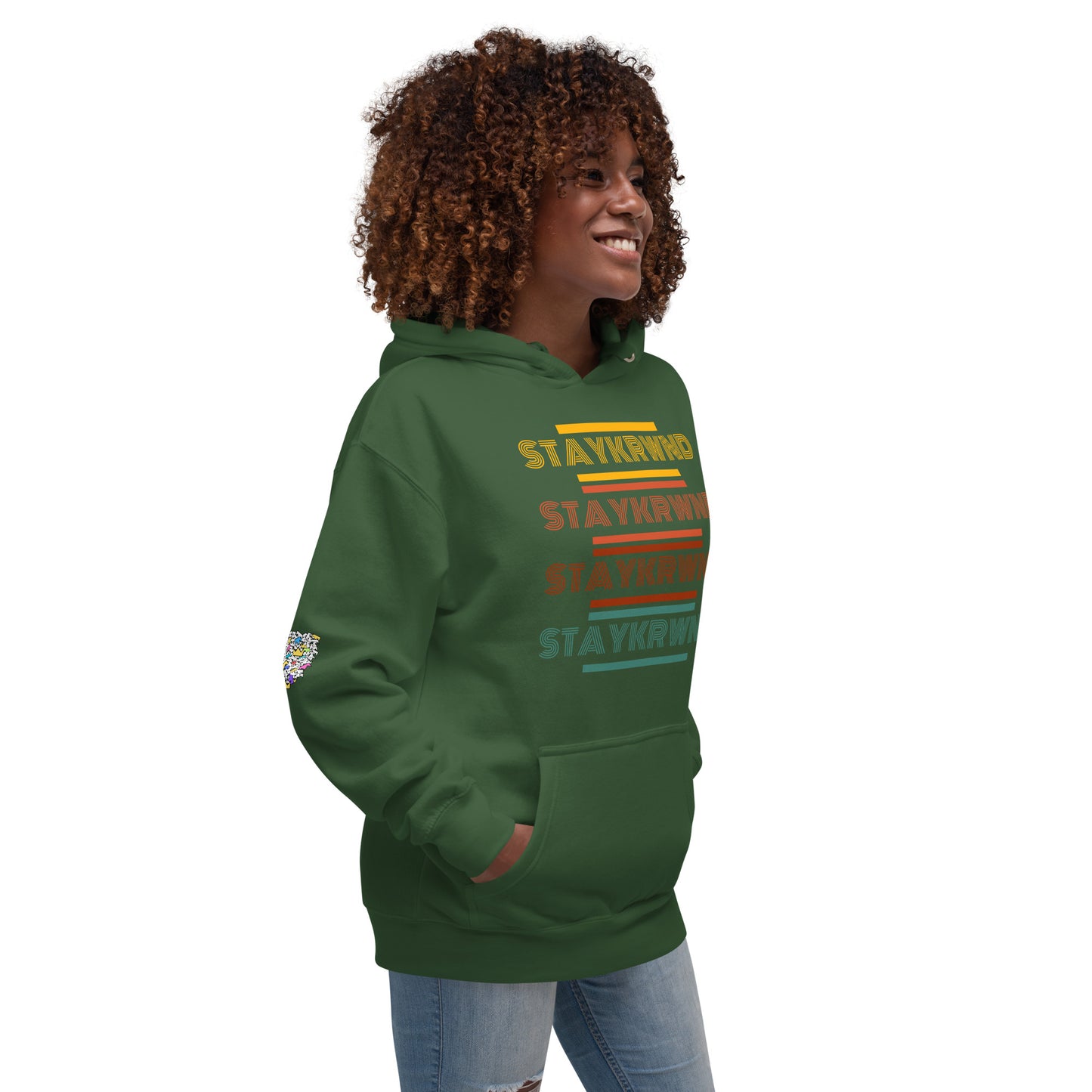 "Stay KRWND" Retro Women's Hoodie