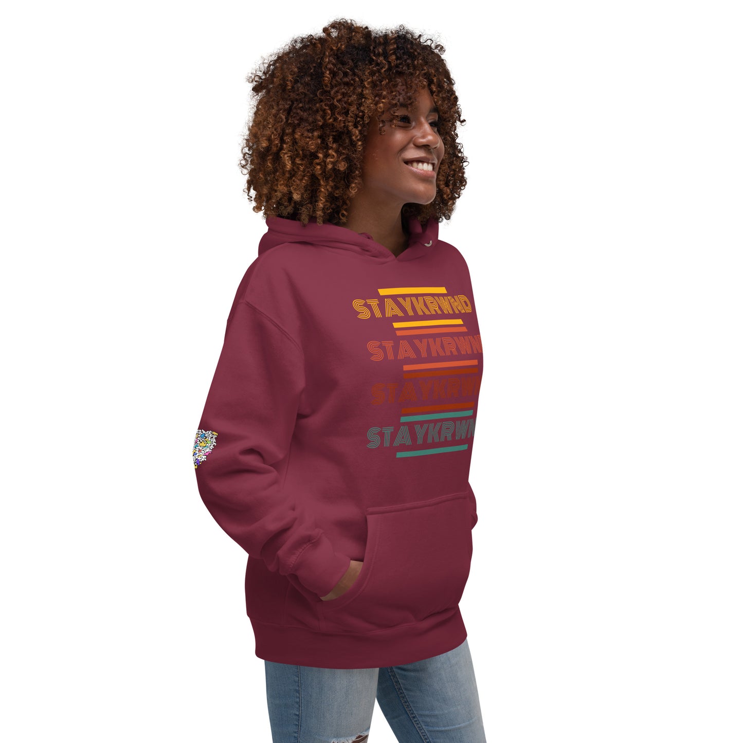 "Stay KRWND" Retro Women's Hoodie