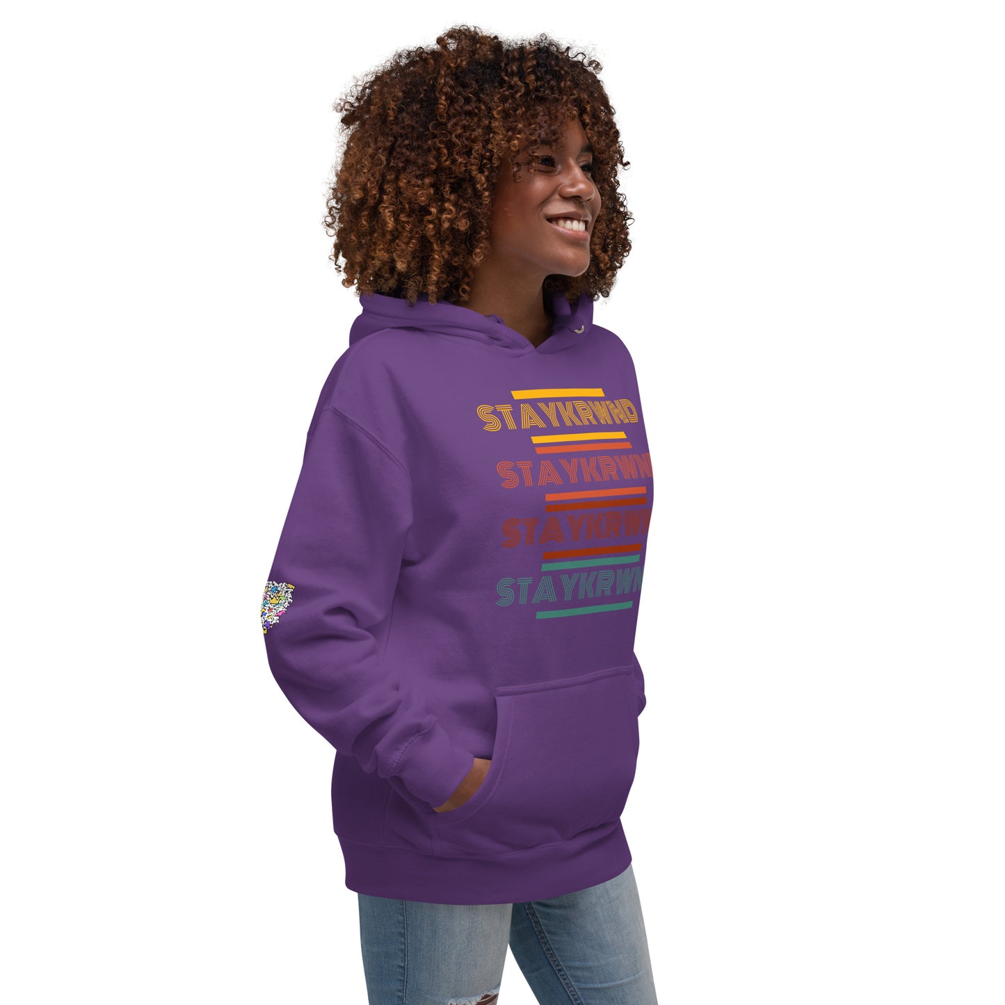 "Stay KRWND" Retro Women's Hoodie