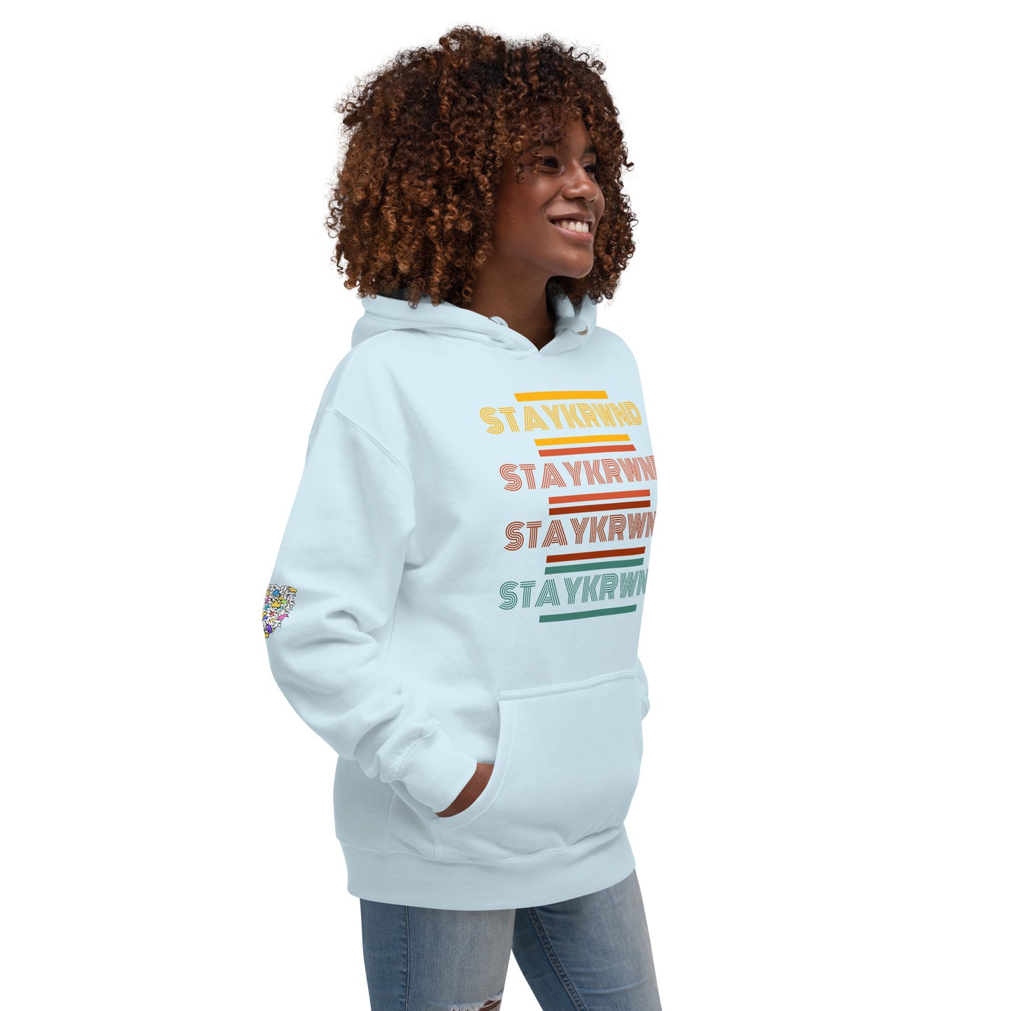 "Stay KRWND" Retro Women's Hoodie