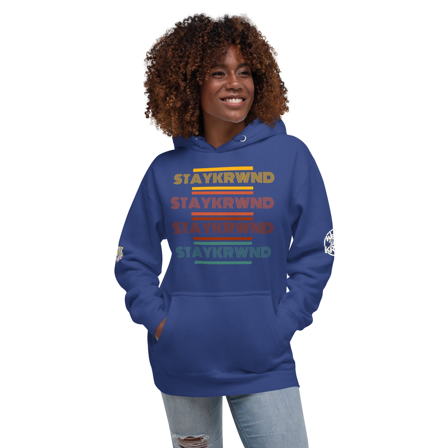 "Stay KRWND" Retro Women's Hoodie