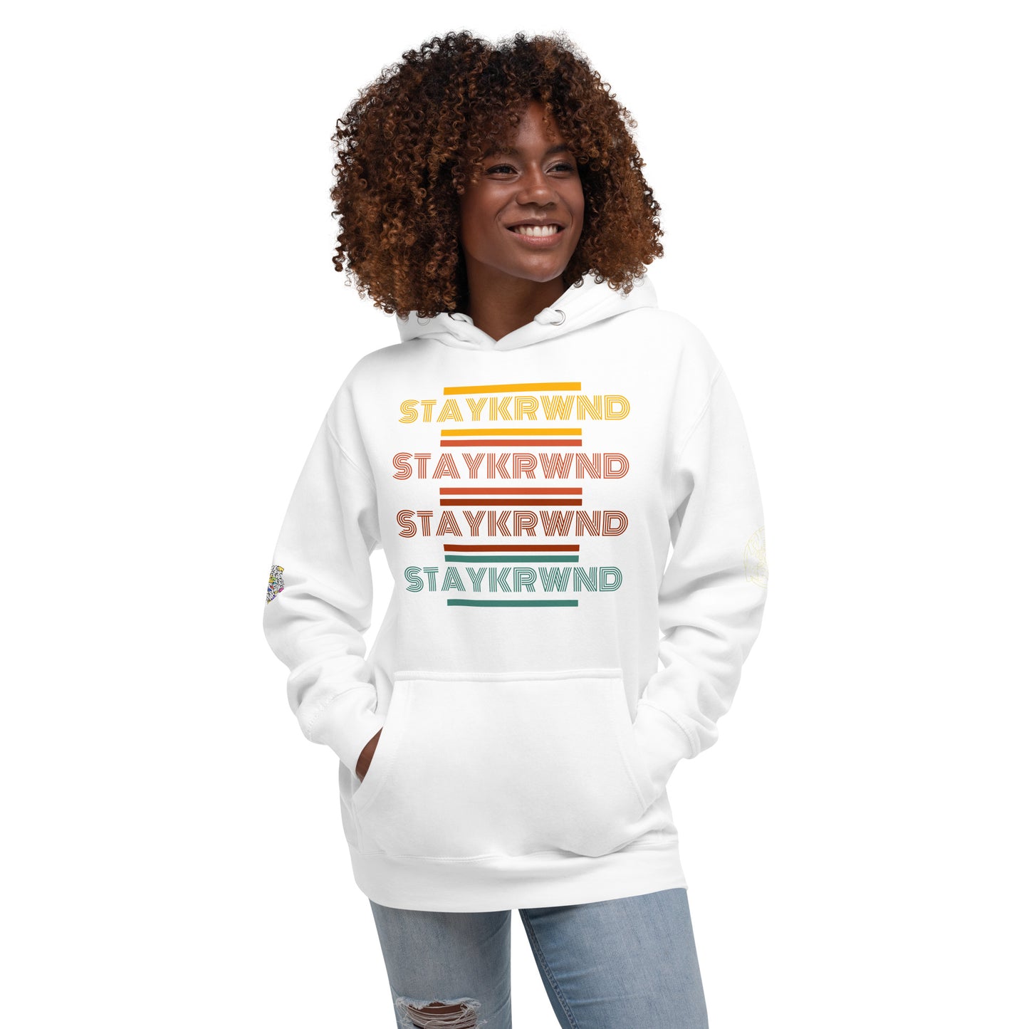 "Stay KRWND" Retro Women's Hoodie