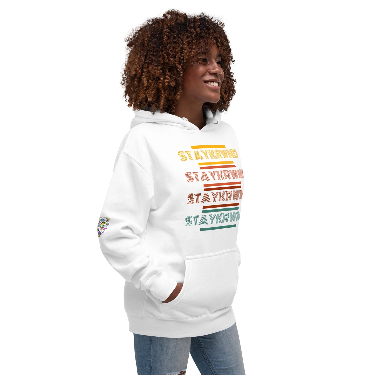 "Stay KRWND" Retro Women's Hoodie