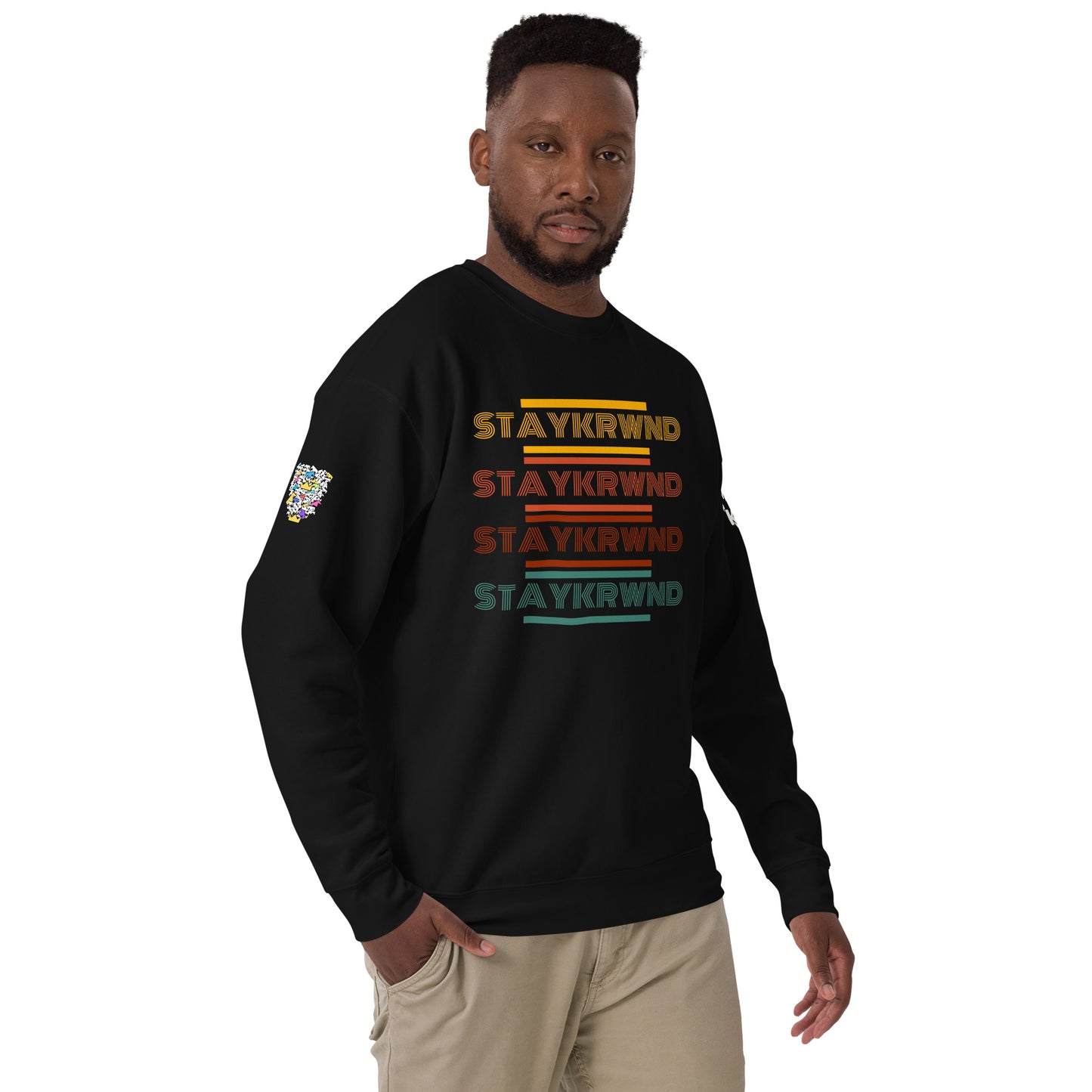 'Stay KRWND" Retro Sweatshirt