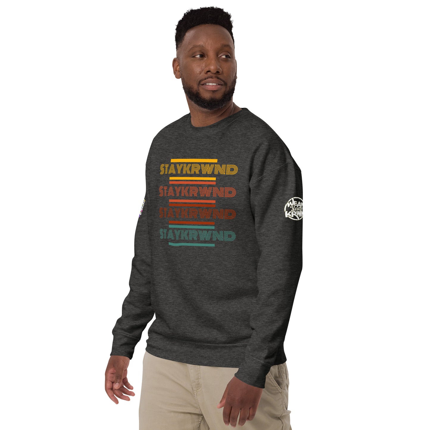 'Stay KRWND" Retro Sweatshirt