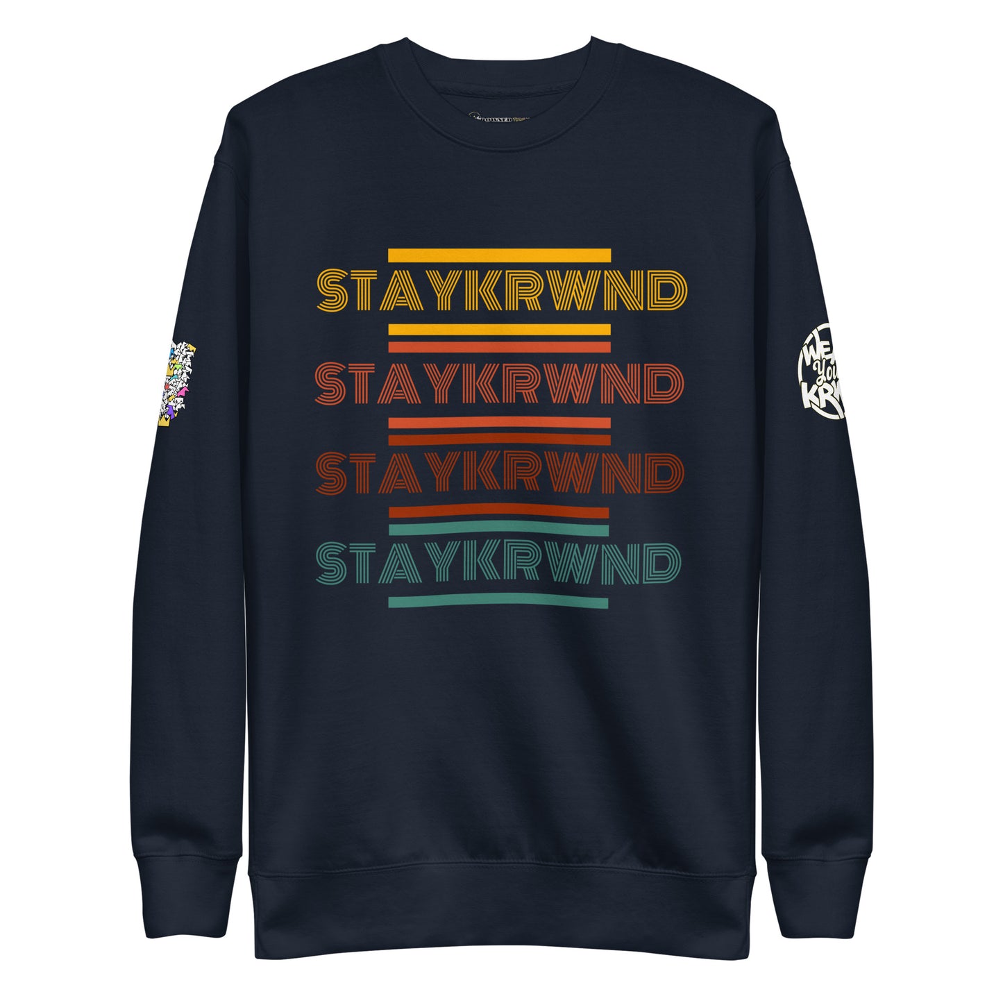 "Stay KRWND" Retro Sweatshirt [KRWND+]