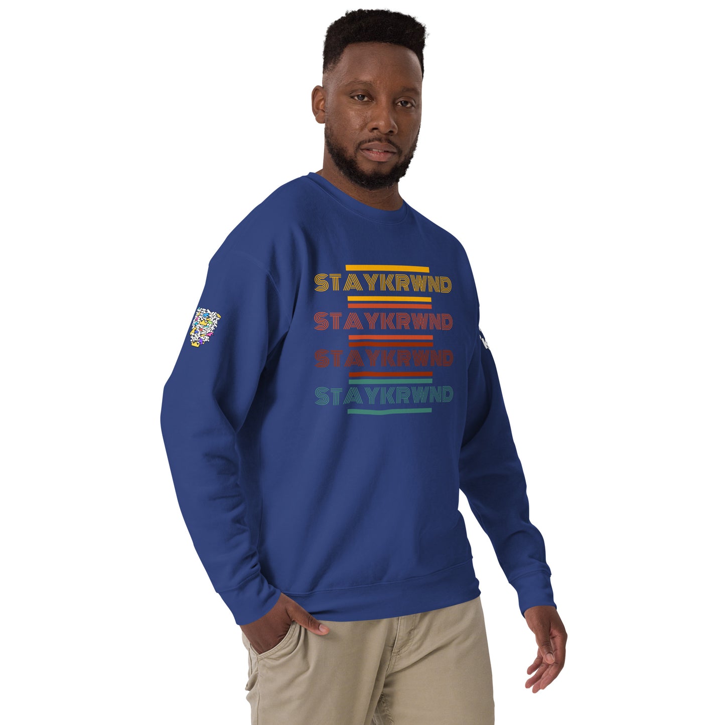 'Stay KRWND" Retro Sweatshirt