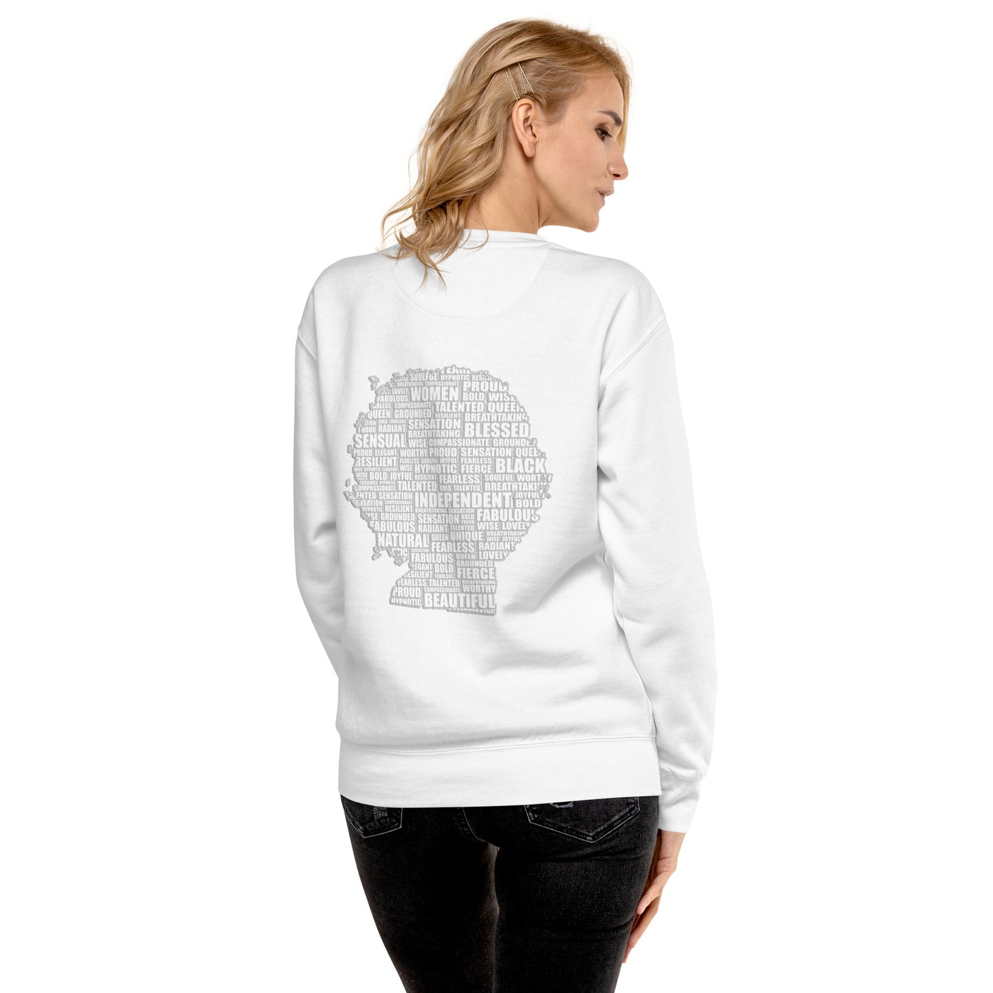 "I AM" Women's Premium Sweatshirt