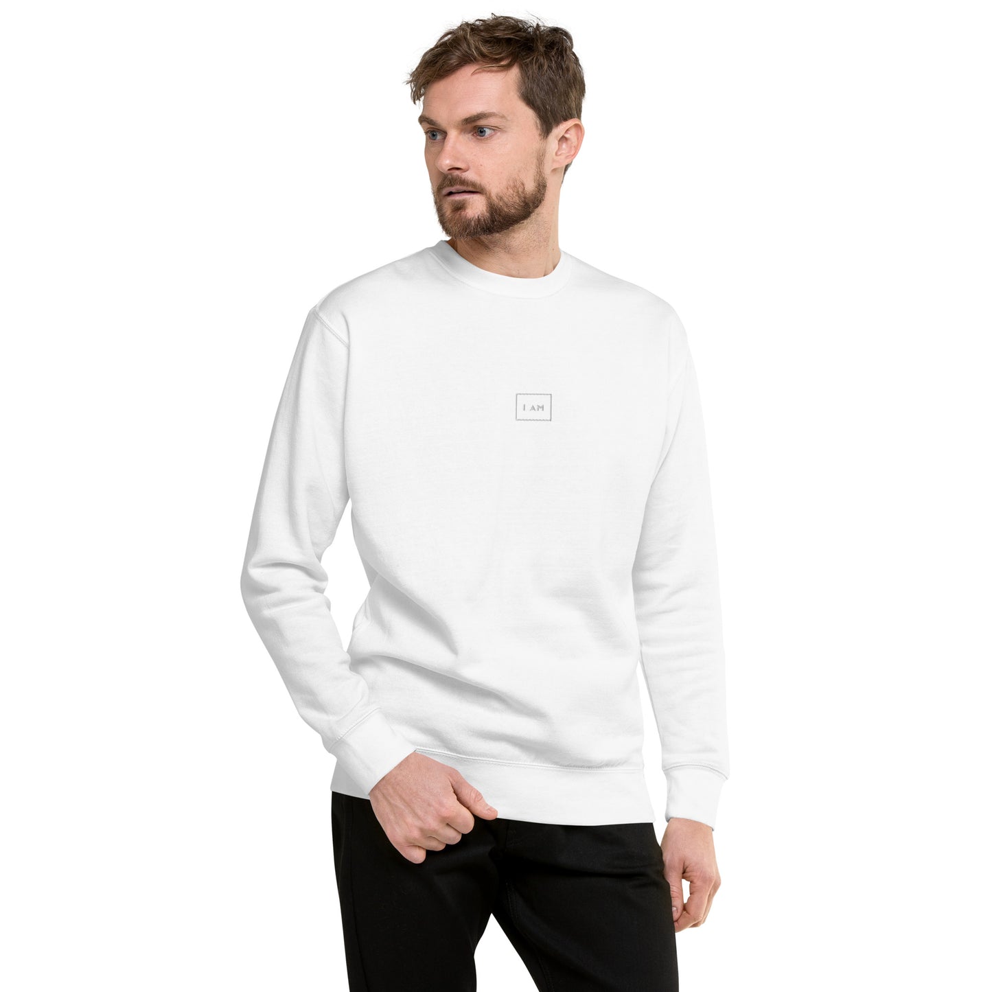 "I AM" Men's Premium Sweatshirt