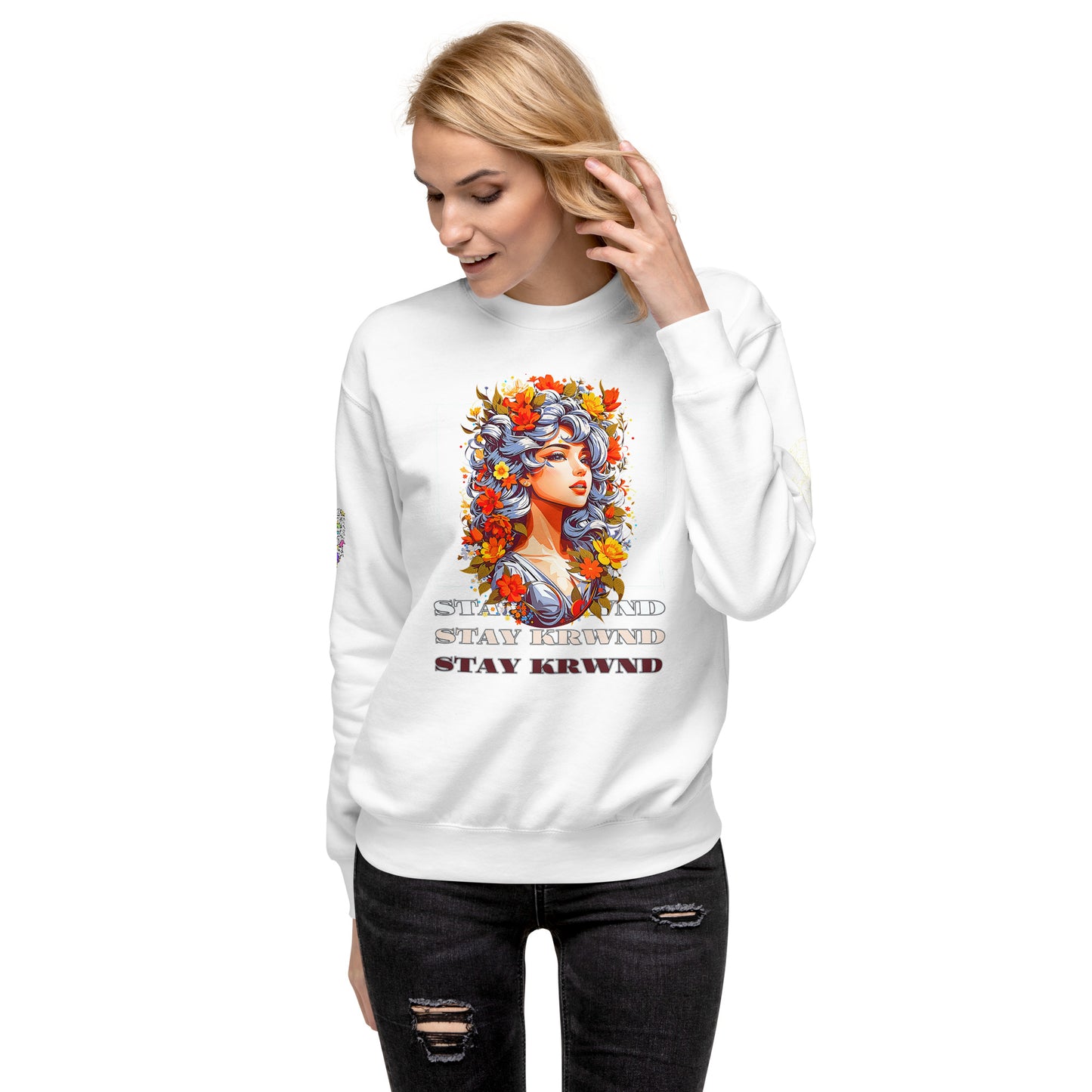 "Stay KRWND" Bust Sweatshirt [KRWND+]