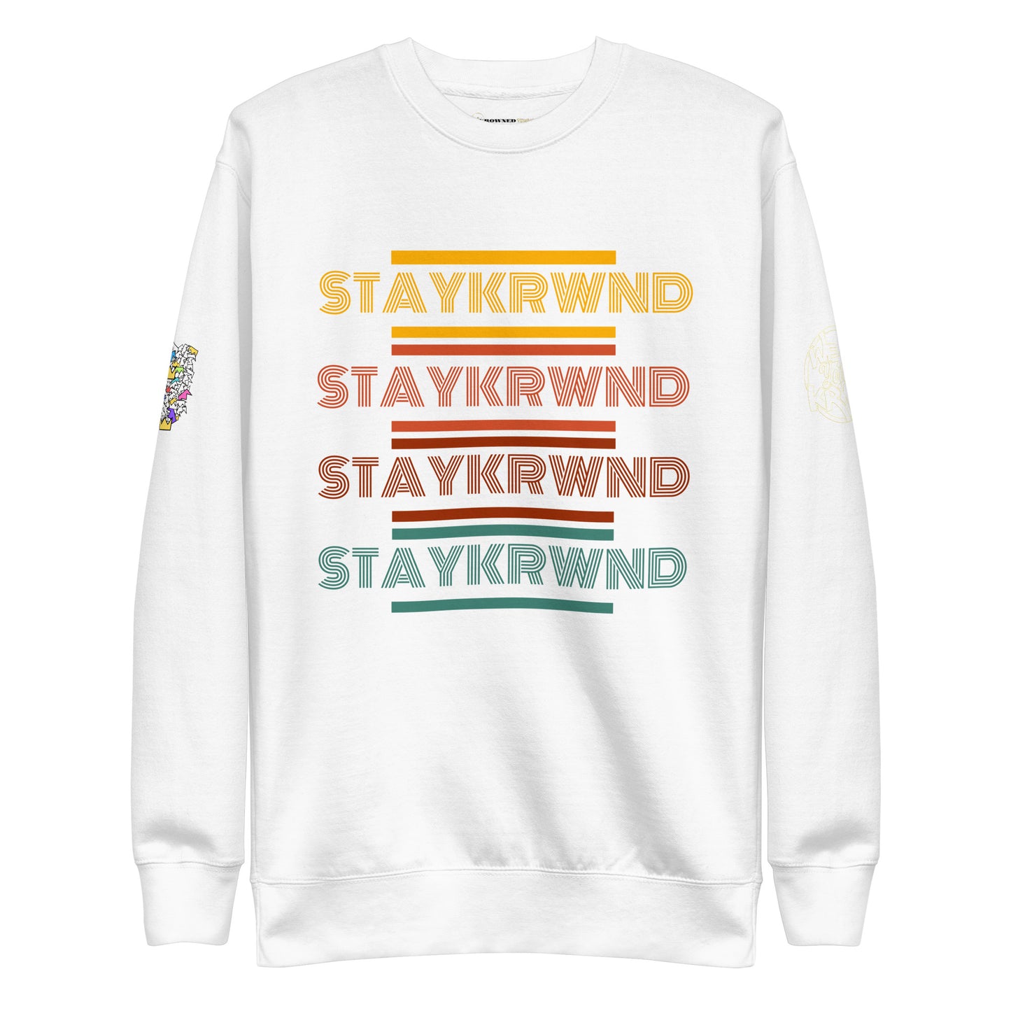 "Stay KRWND" Retro Sweatshirt [KRWND+]