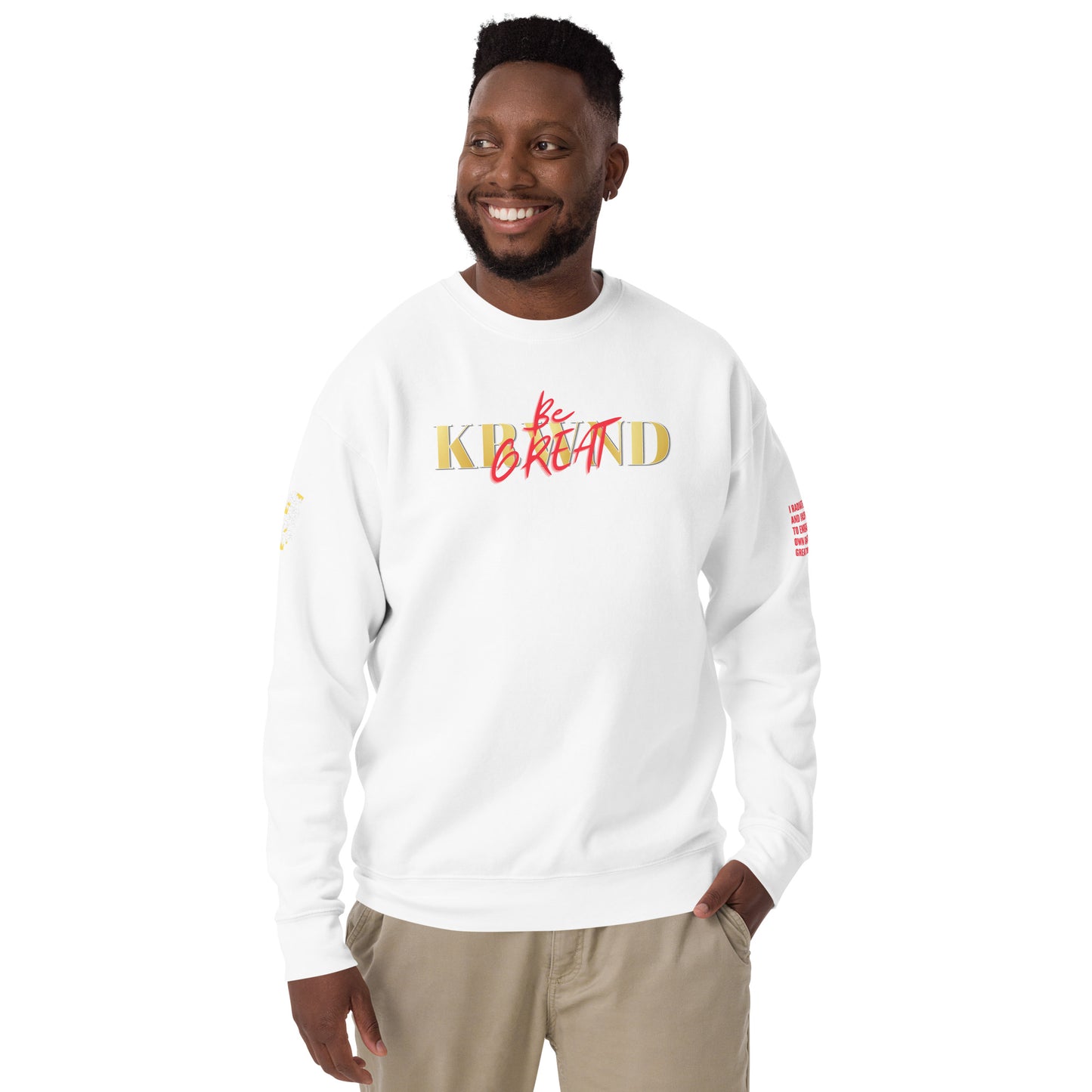 "Be GREAT" Sweatshirt [KRWND+]