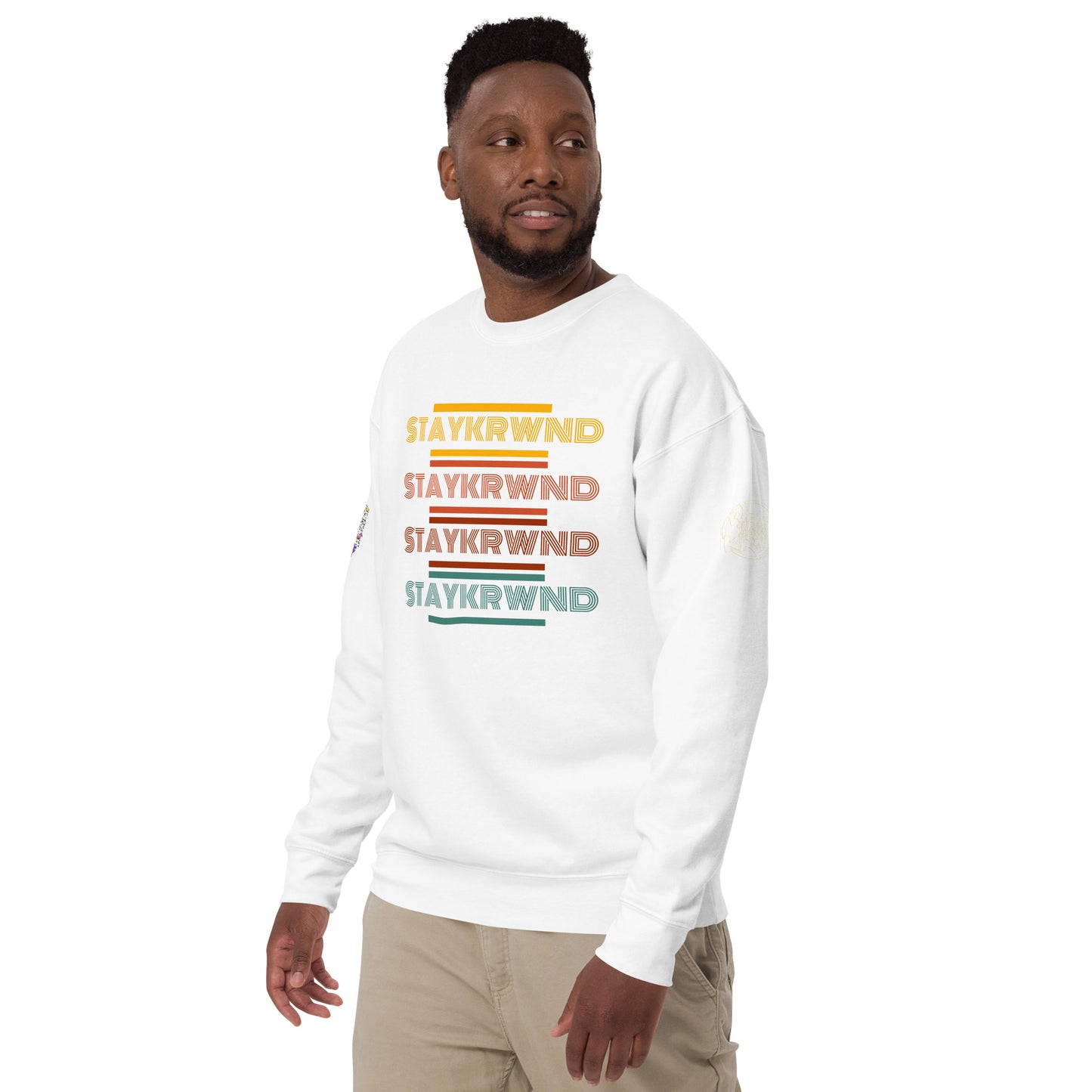 'Stay KRWND" Retro Sweatshirt