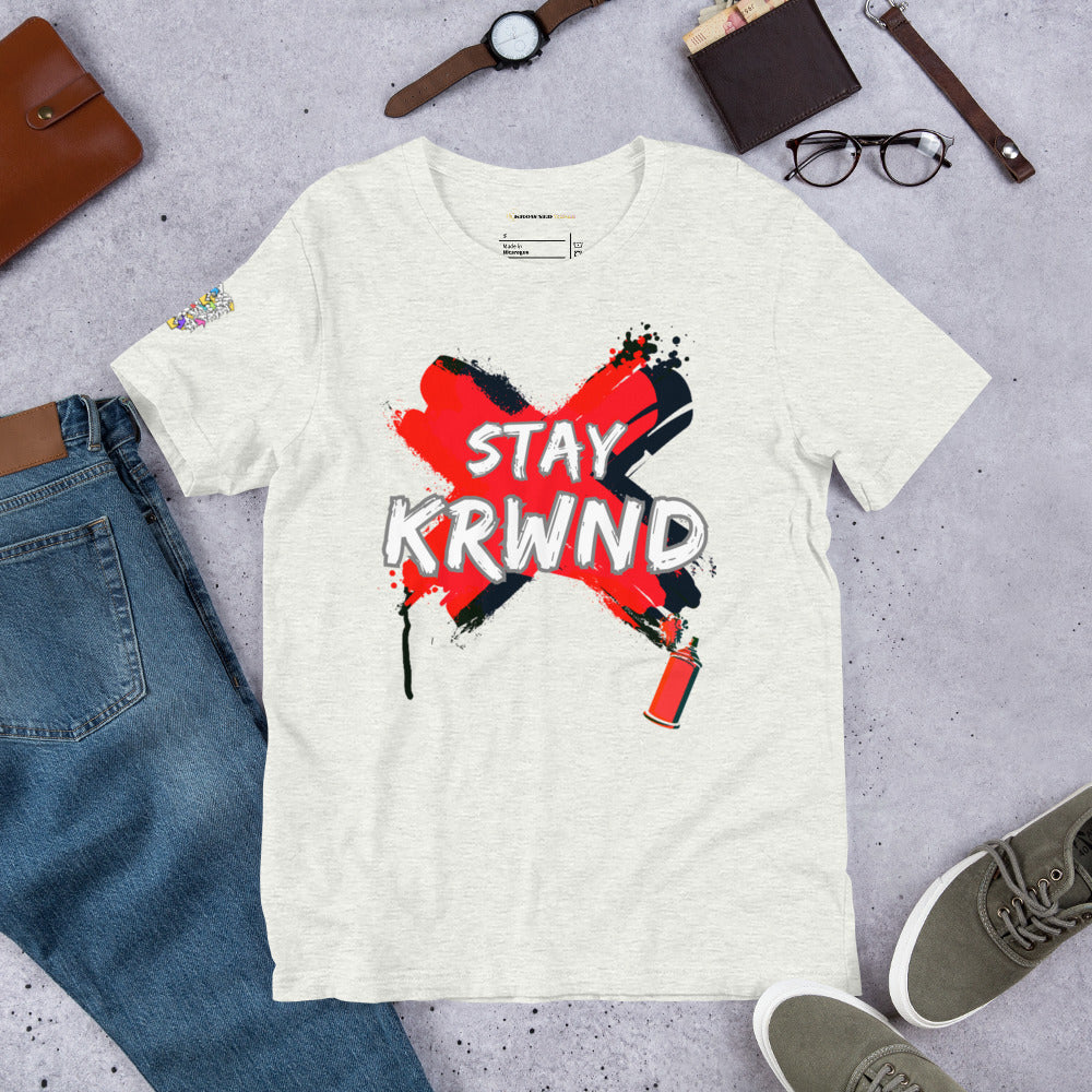 "Stay KRWND" Spray T-Shirt