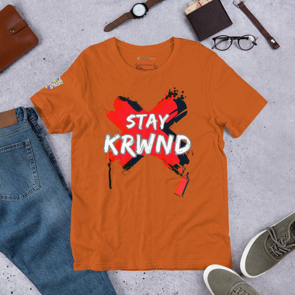 "Stay KRWND" Spray T-Shirt