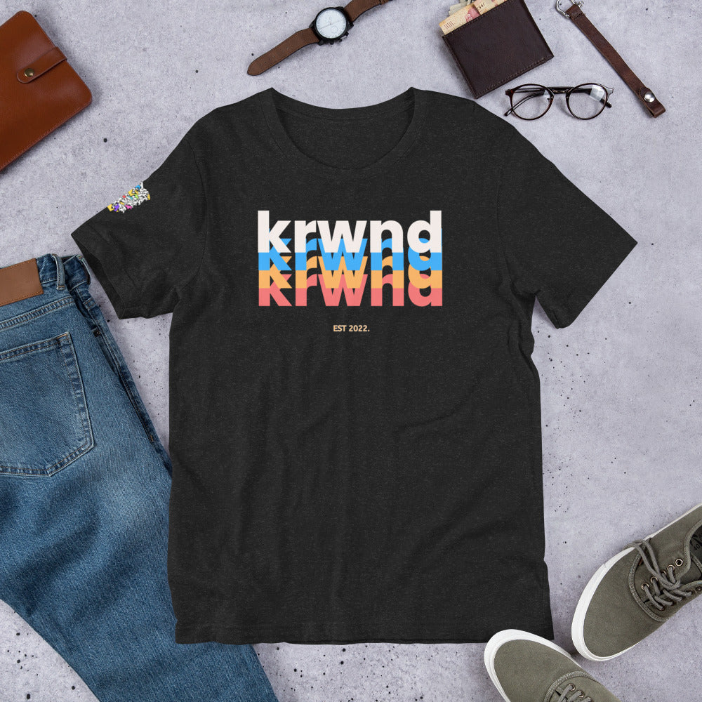 "Rainbow KRWND" T-Shirt