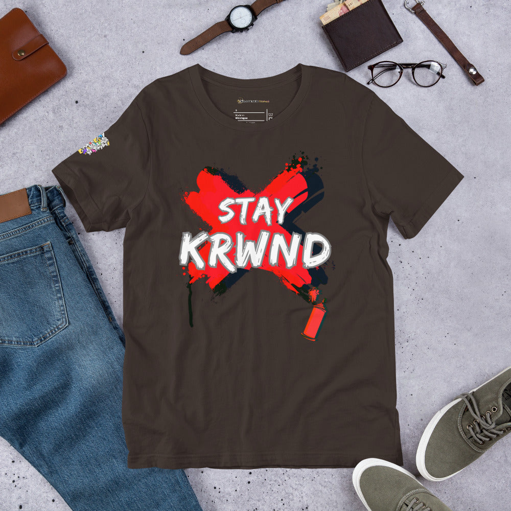 "Stay KRWND" Spray T-Shirt