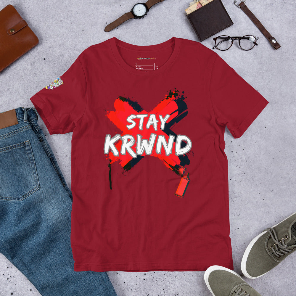 "Stay KRWND" Spray T-Shirt