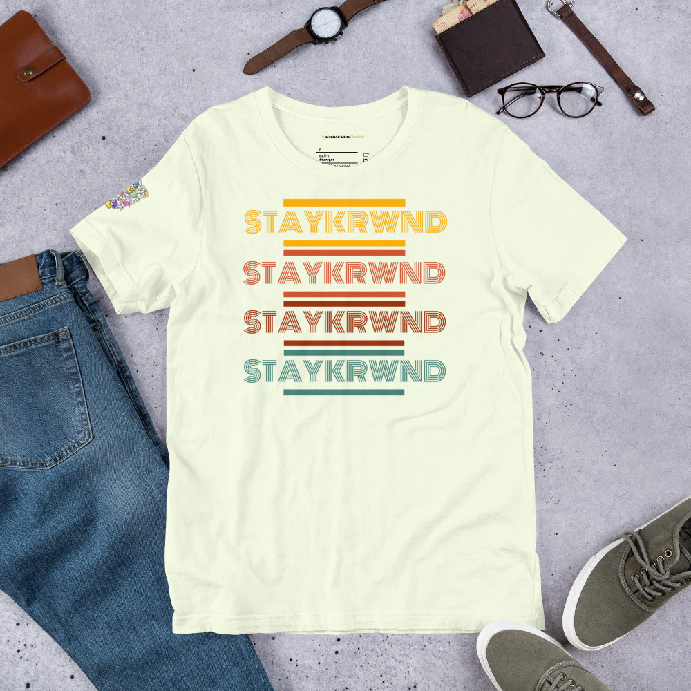 "Stay KRWND" Retro T-Shirt