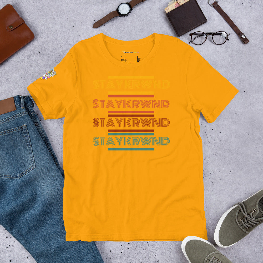 "Stay KRWND" Retro T-Shirt