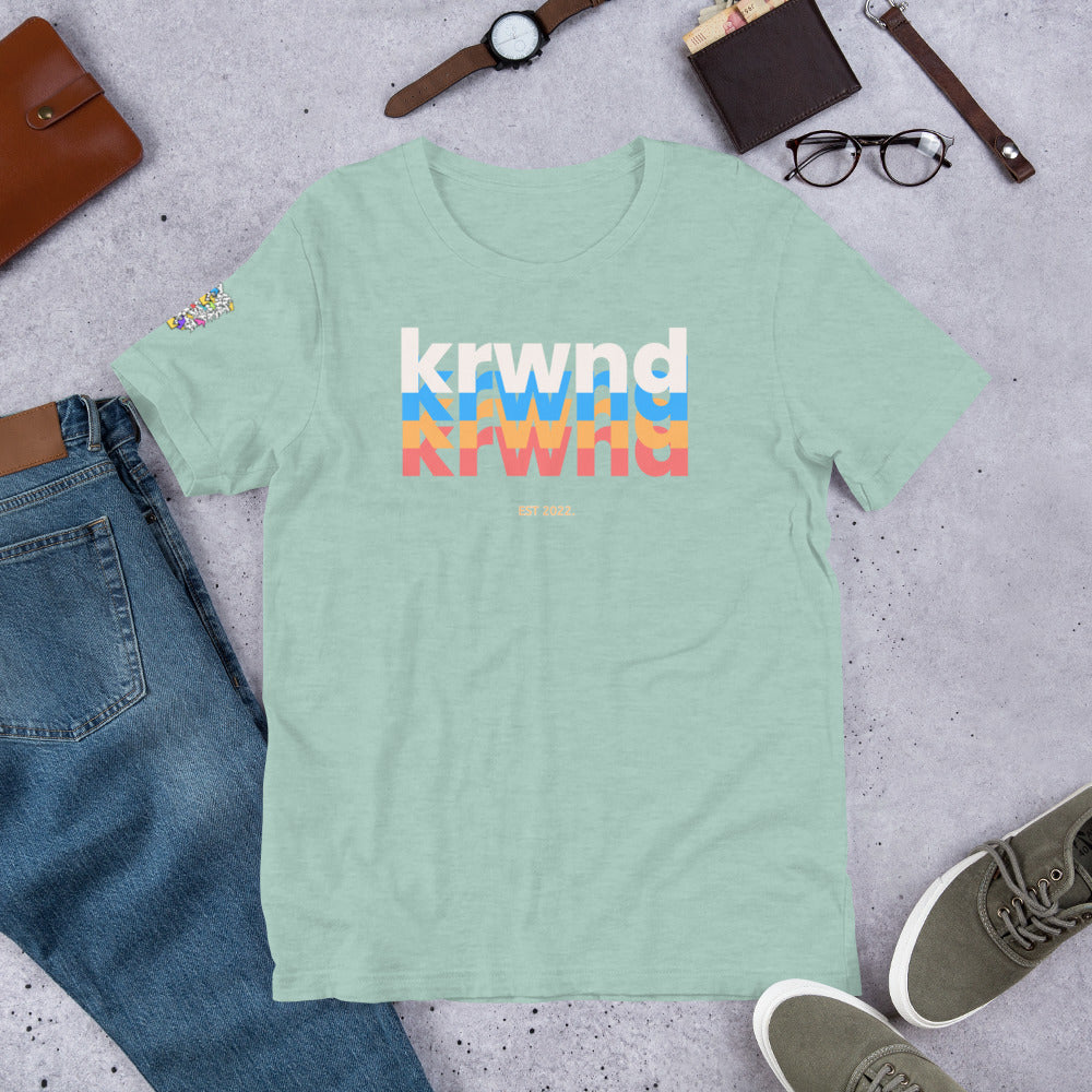 "Rainbow KRWND" T-Shirt