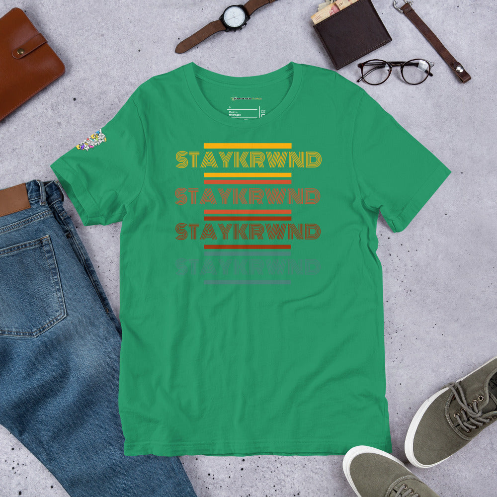 "Stay KRWND" Retro T-Shirt