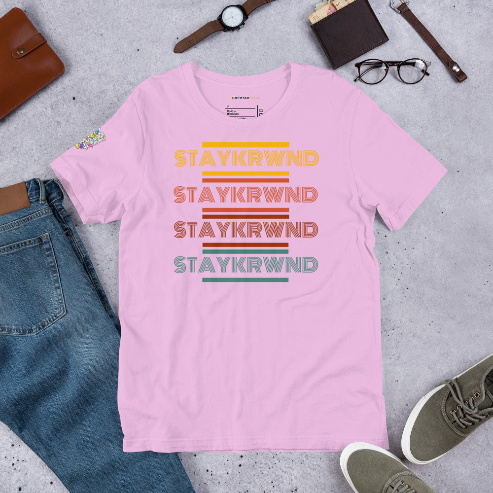 "Stay KRWND" Retro T-Shirt