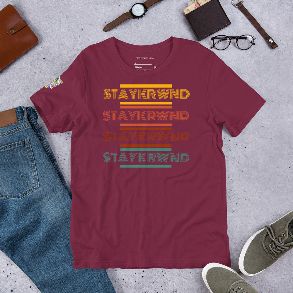 "Stay KRWND" Retro T-Shirt