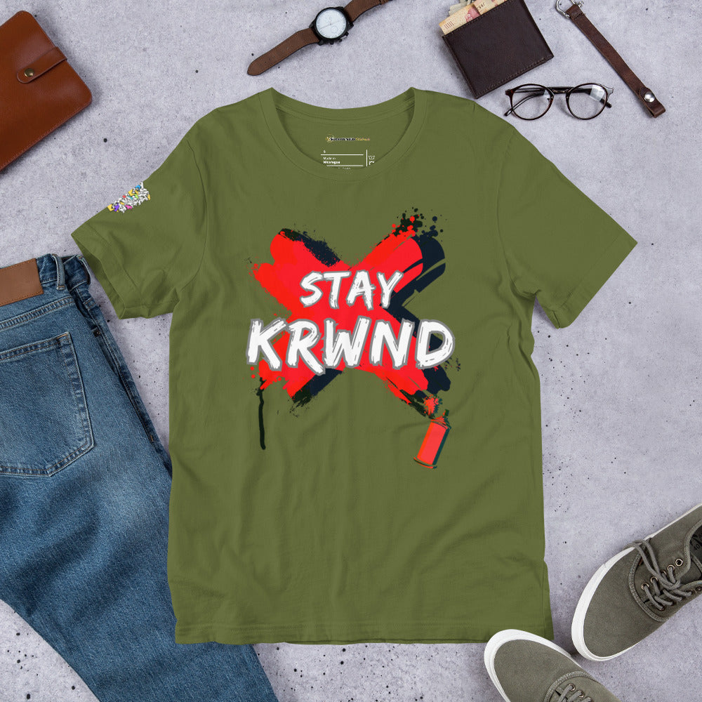 "Stay KRWND" Spray T-Shirt