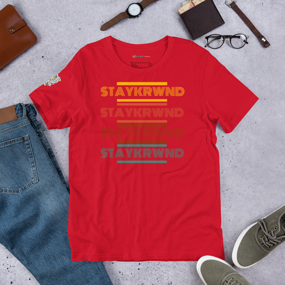 "Stay KRWND" Retro T-Shirt