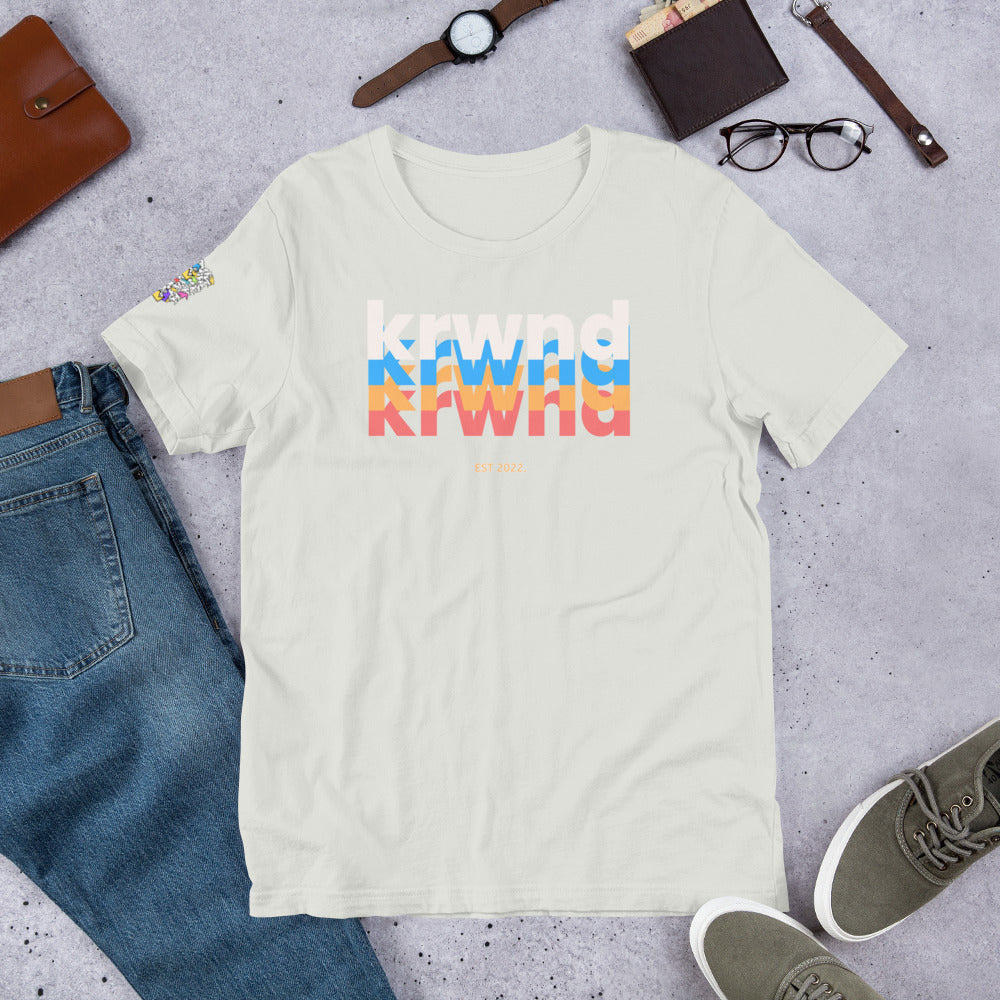 "Rainbow KRWND" T-Shirt