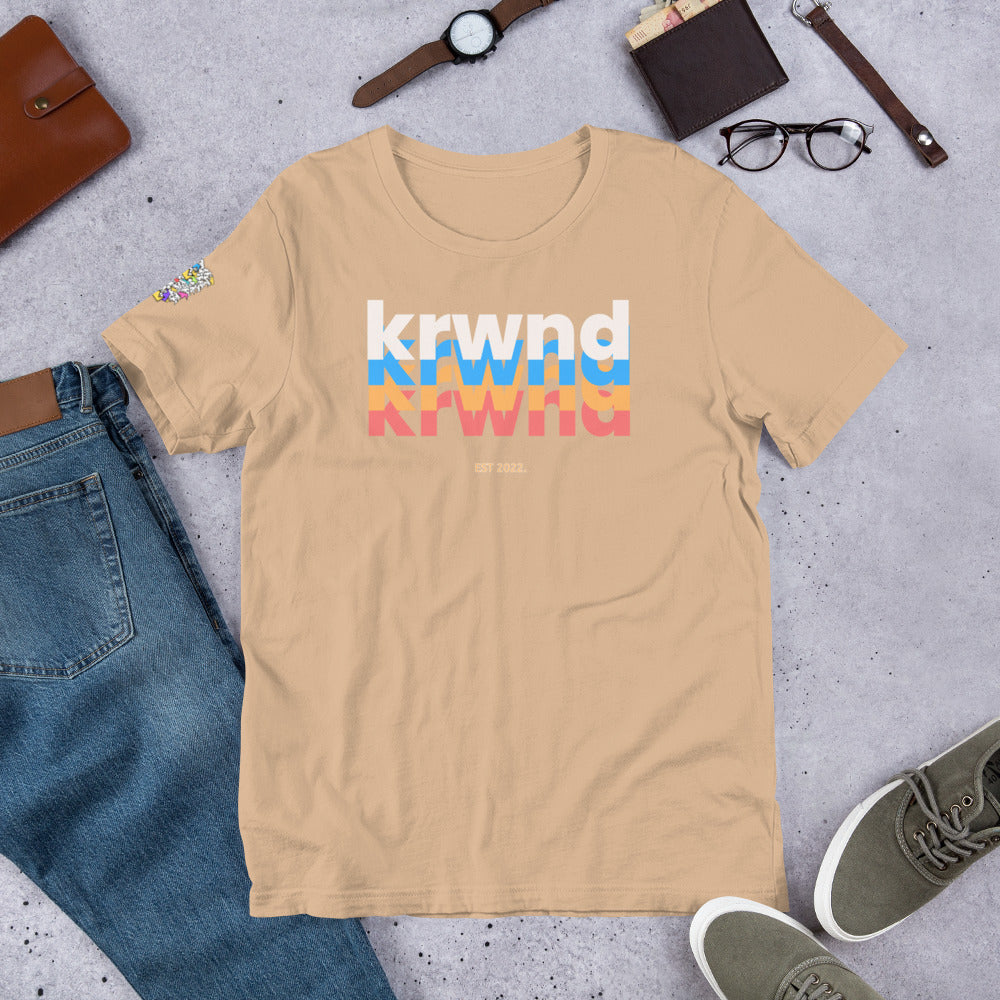 "Rainbow KRWND" T-Shirt