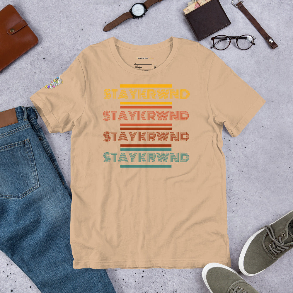 "Stay KRWND" Retro T-Shirt