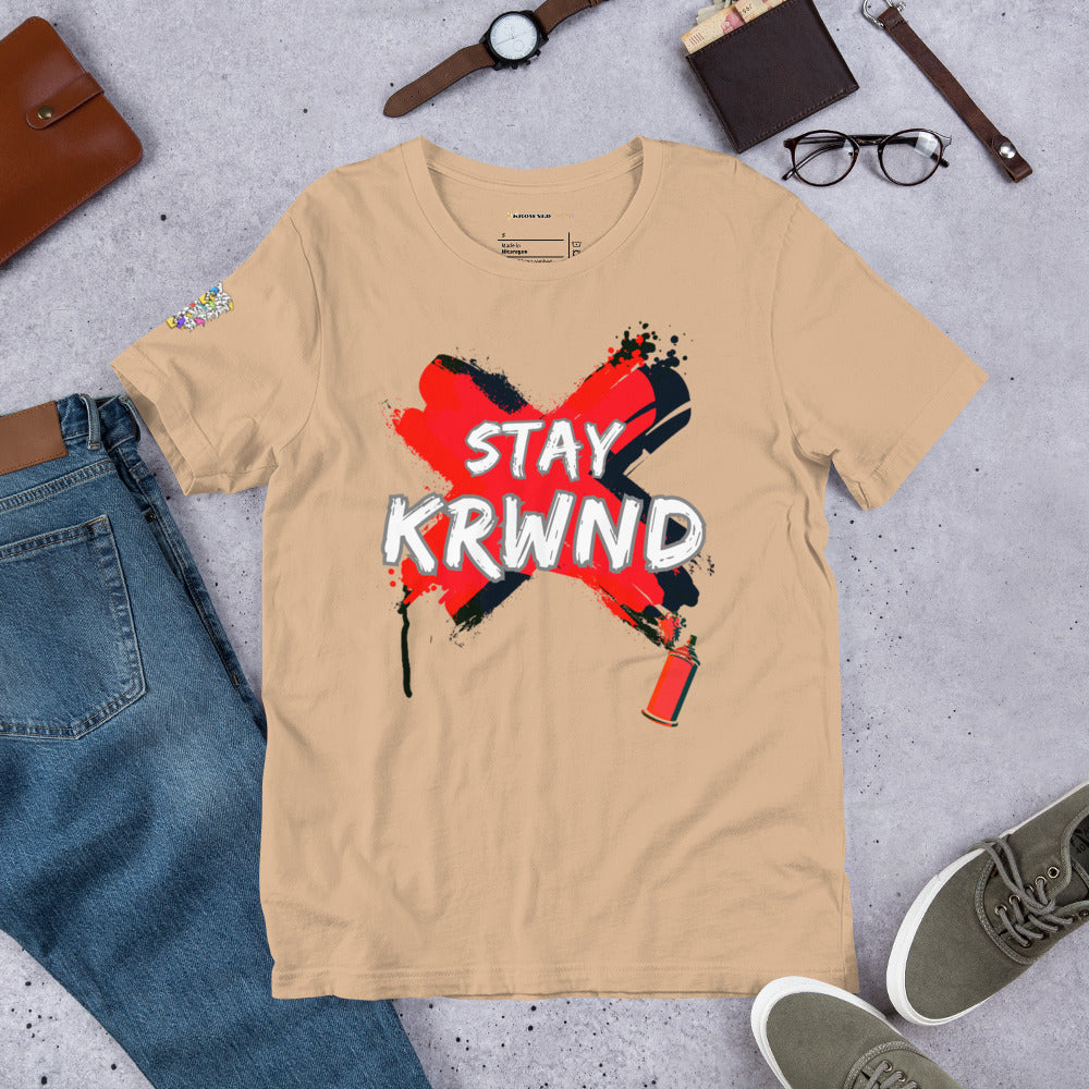 "Stay KRWND" Spray T-Shirt