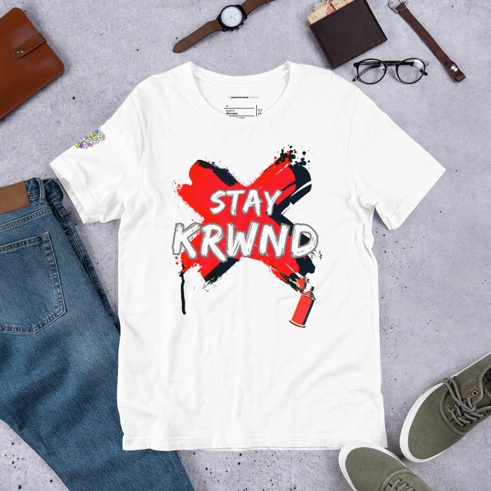 "Stay KRWND" Spray T-Shirt