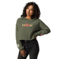 "Be GREAT" Women's Crop Hoodie