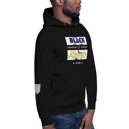 "Black Is " Men's Hoodie
