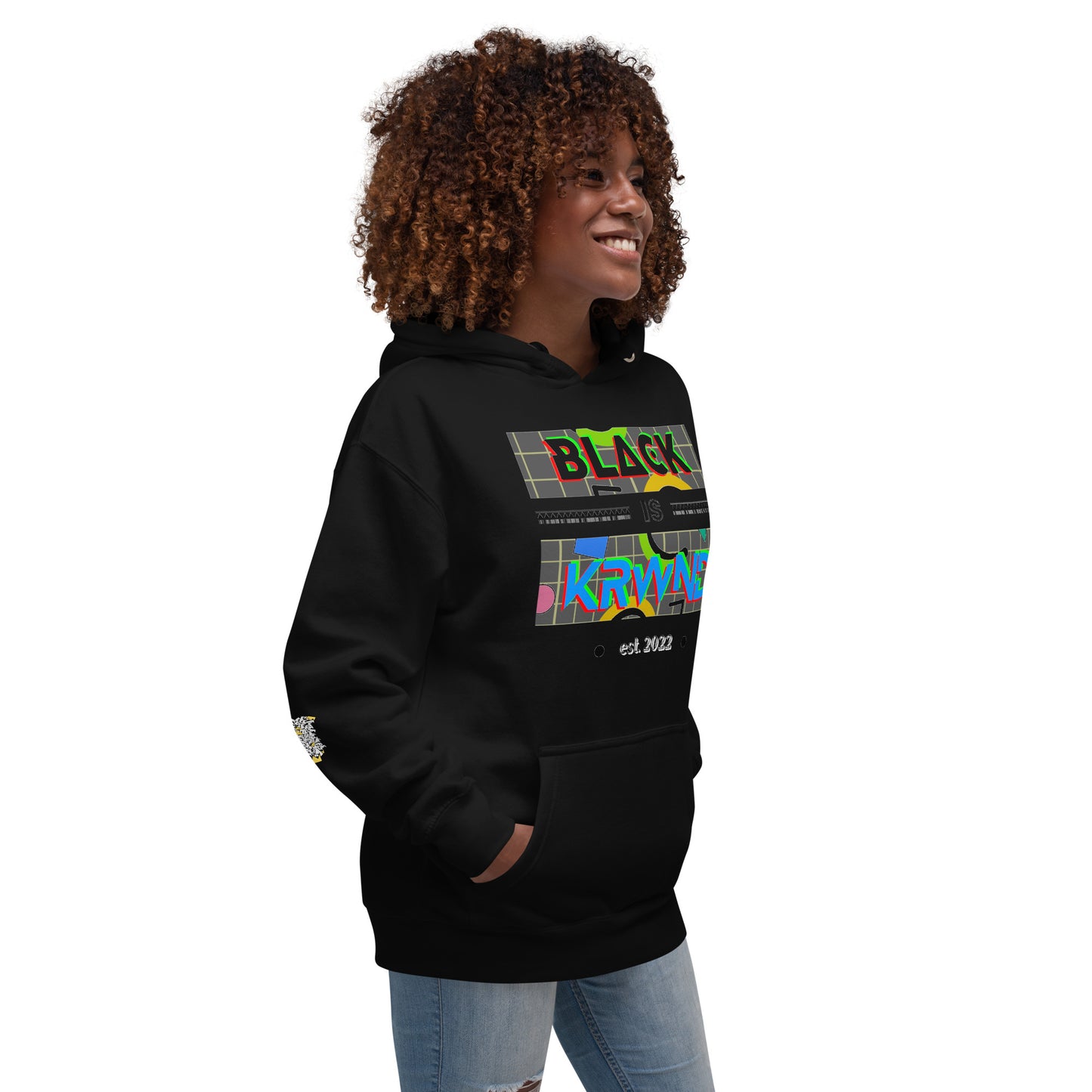 "Black Is" Women's Hoodie