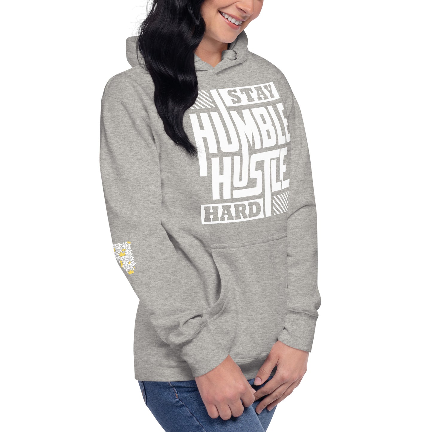 "Stay Humble Hussle Hard" Women's Hoodie