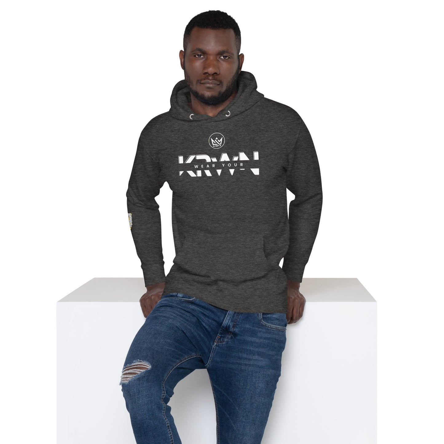 "Wear Your KRWN" Men's Hoodie