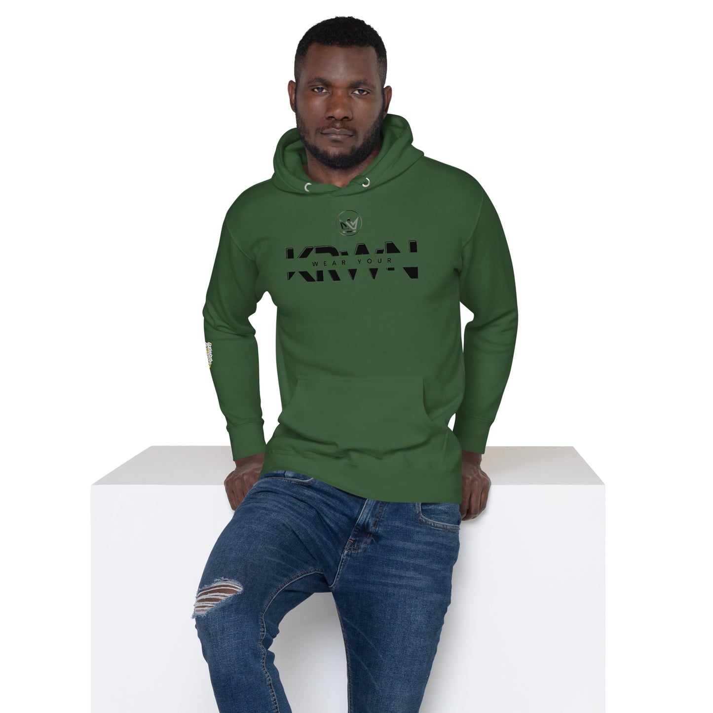 "Wear Your KRWN" Men's Hoodie