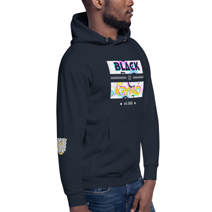 "Black Is " Men's Hoodie
